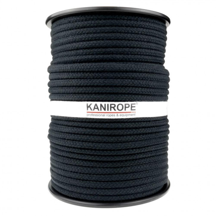 Cotton Rope COBRAID ø6mm by the metre creamy-white 16-strand Braided by  Kanirope®