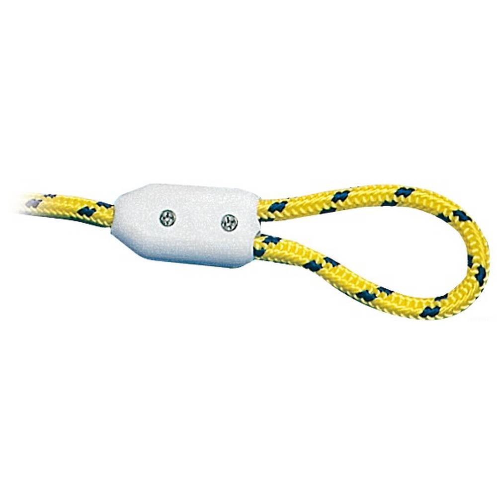 Plastic clamp ROPE CLAMP for ø5mm - ø6mm ropes pack of 2 by Osculati