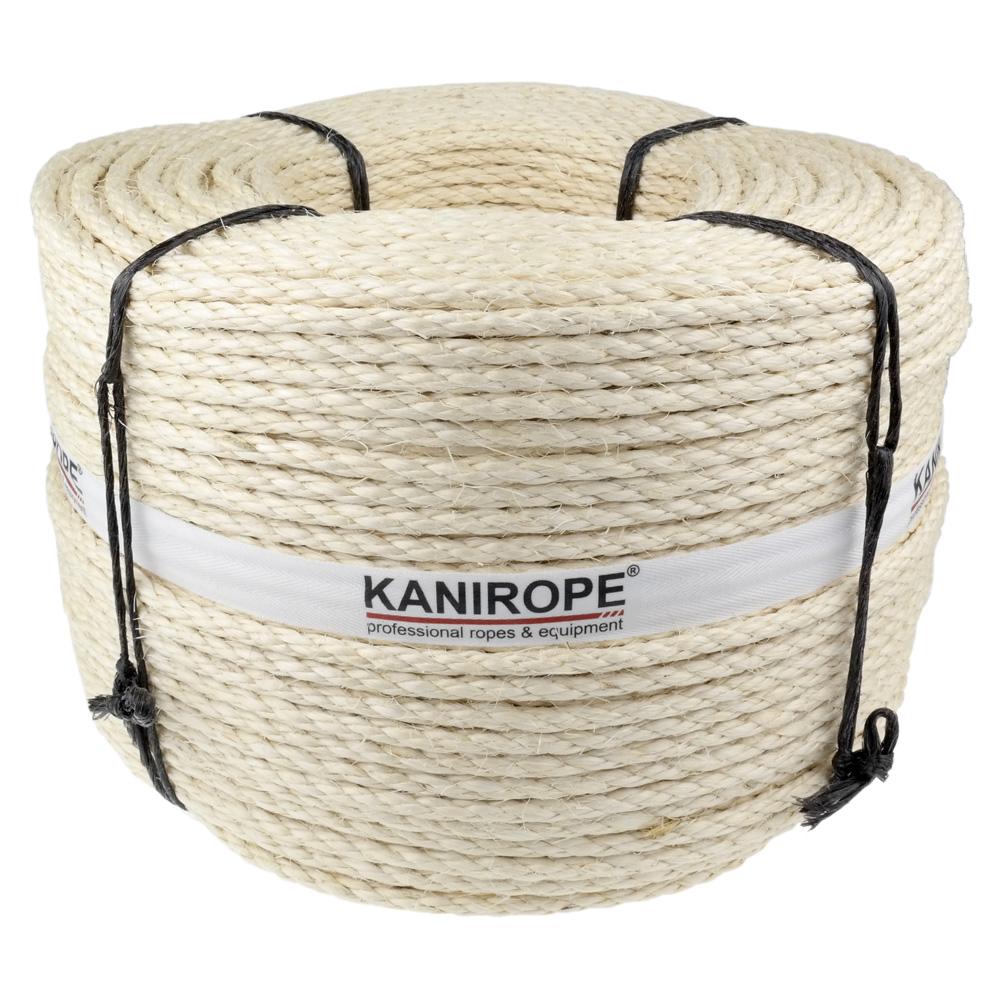 Hemp rope HEMPTWIST ø28mm by the Meter 4-strand twisted by Kanirope®