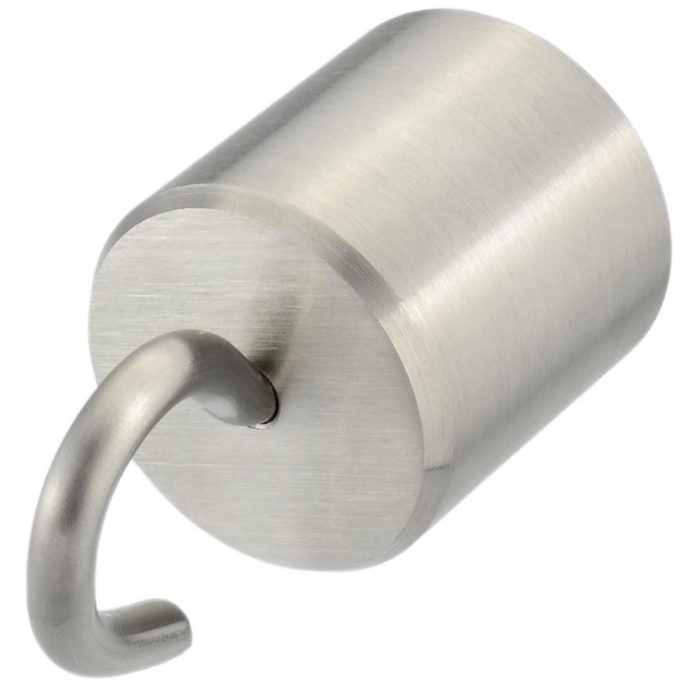 Rope End Cap with Hook Stainless Steel for ø28mm- ø30mm Barrier Ropes by  Kanirope®