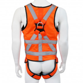 Harness with vest ECOVEST REFLECTOR SPEED by Kanirope®