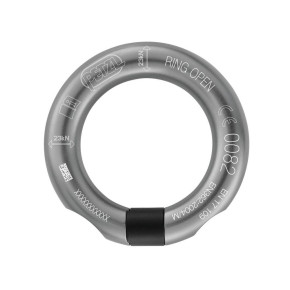 Multidirectional gated ring RING OPEN by Petzl