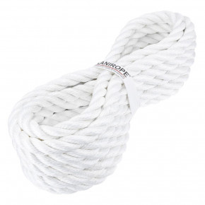 Polyamid Rope PERLONTWIST ø22mm 220m Hawser White 3-strand twisted by Kanirope®