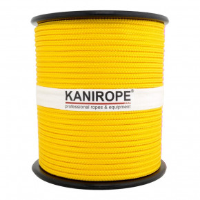 PP Seil MULTIBRAID von Kanirope ø5mm 100m Spule Kanariengelb (0120)