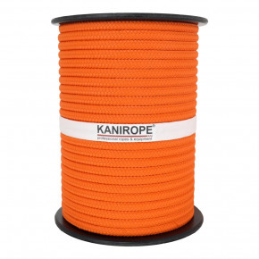 PP Seil MULTIBRAID von Kanirope ø14mm 100m Spule Orange (0131)